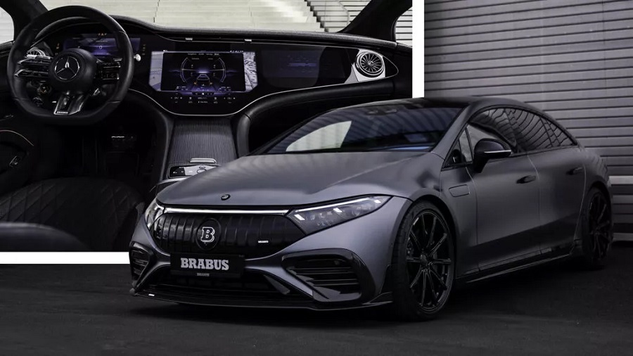 Brabus Gives the Mercedes-AMG EQS 53 an Electrifying Visual Makeover