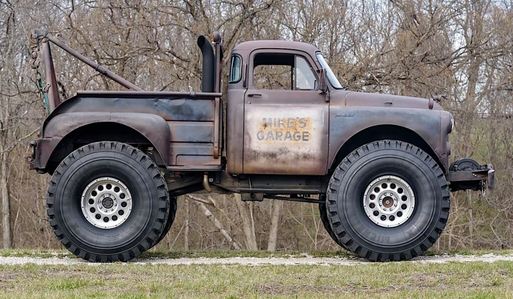 The Impact of 52-Inch Tires on a 1955 Dodge Truck - ArabGT