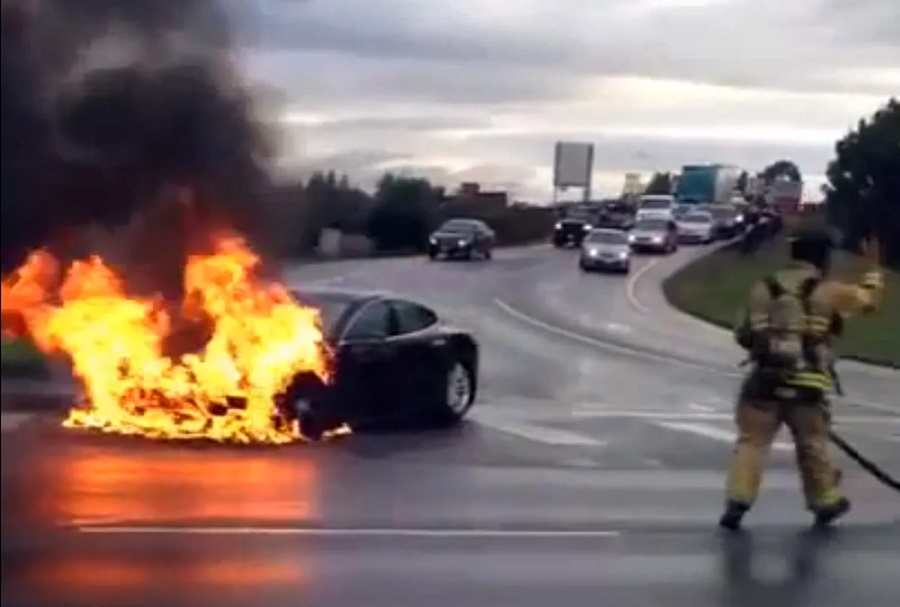 Electric Vehicle Fires (1)