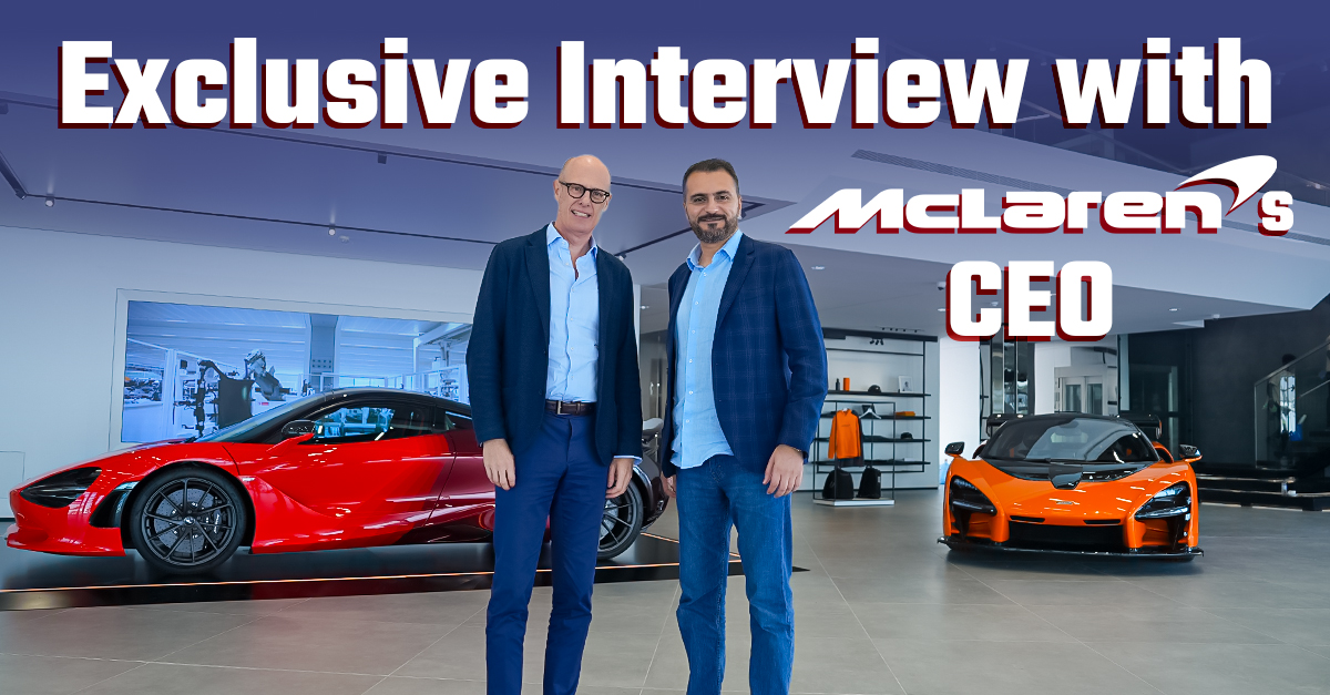 CEO Michael Leiters Shares Exclusive Insights bout McLaren's Future