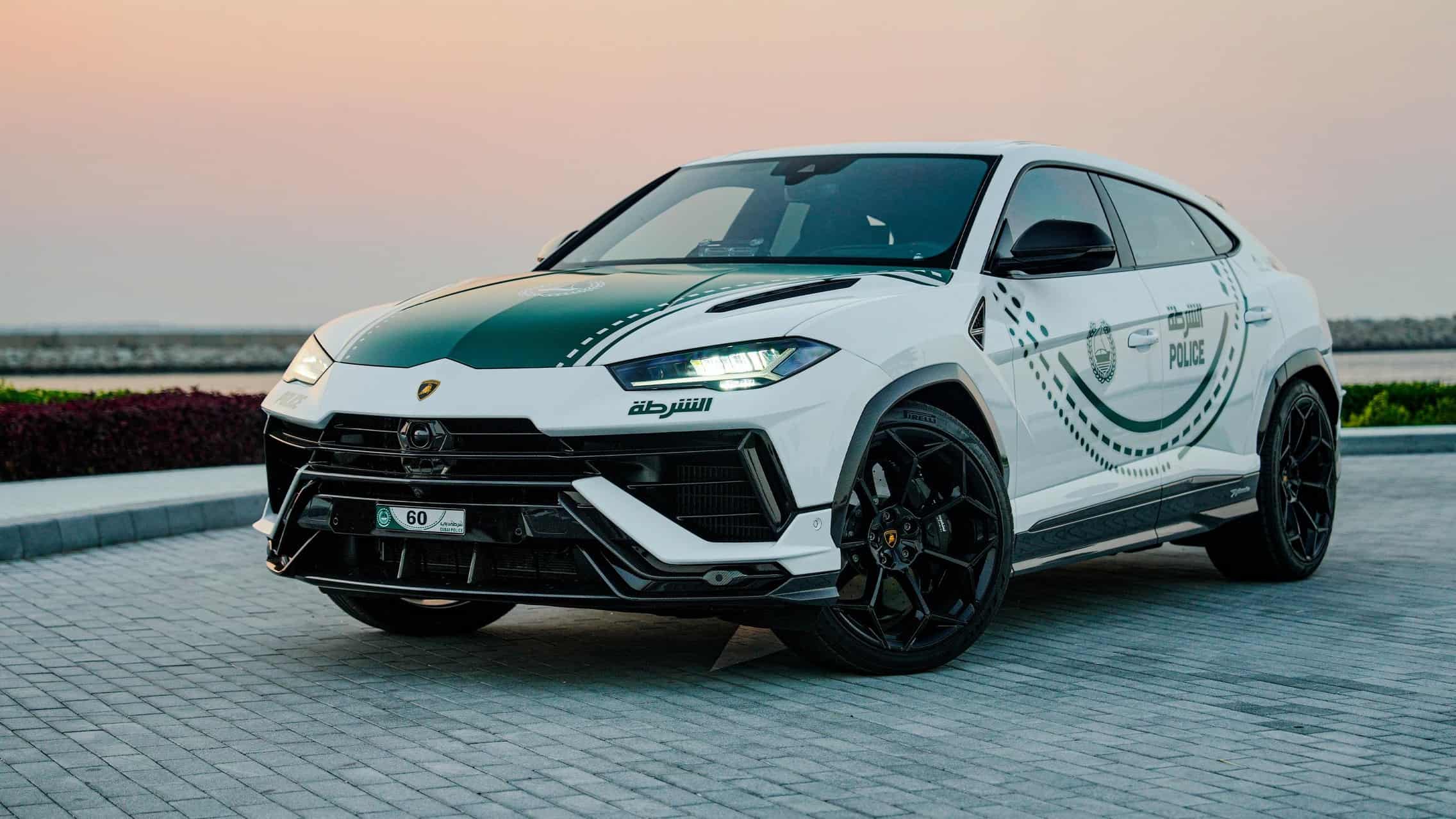 Dubai Police Fleet Welcomes the Addition of Lamborghini Urus Performante