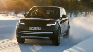 First Look at the Range Rover Electric Vehicle