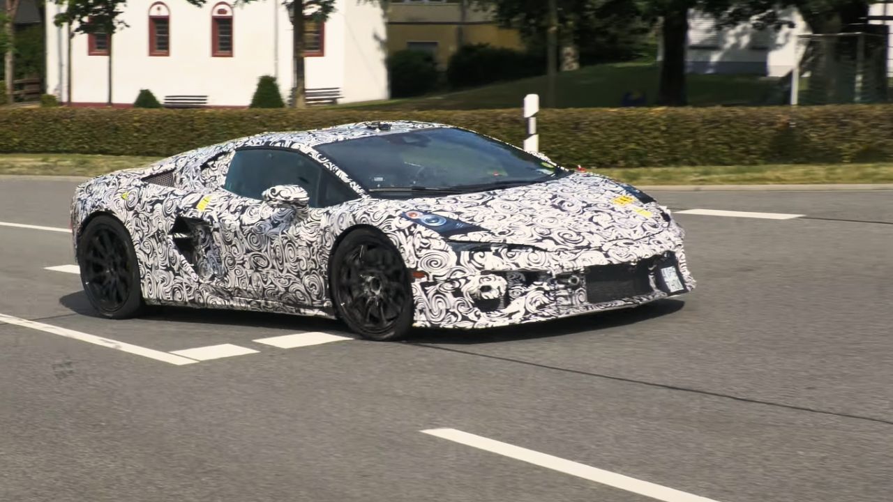 Latest Spy Shots Unveil Details of the Anticipated 2025 Lamborghini Temerario