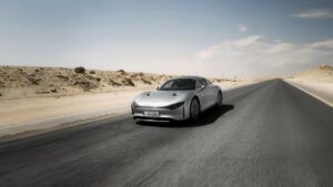 Mercedes-Benz's Vision EQXX Triumphs in Energy-Efficient Trek from Riyadh to Dubai