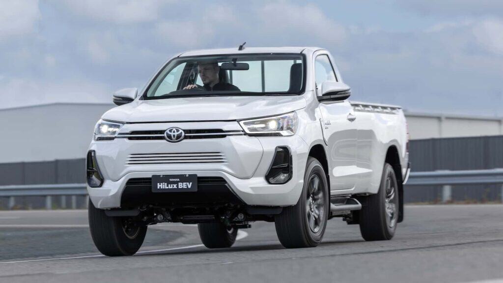 The Electric Toyota Hilux Begins Production - ArabGT