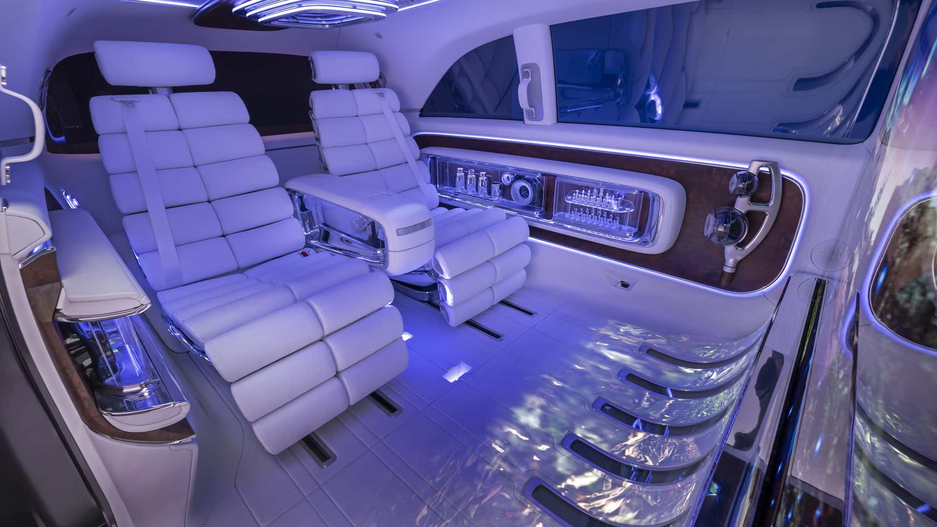 Mercedes' New Van Feels More Like a Dream Living Room on Wheels