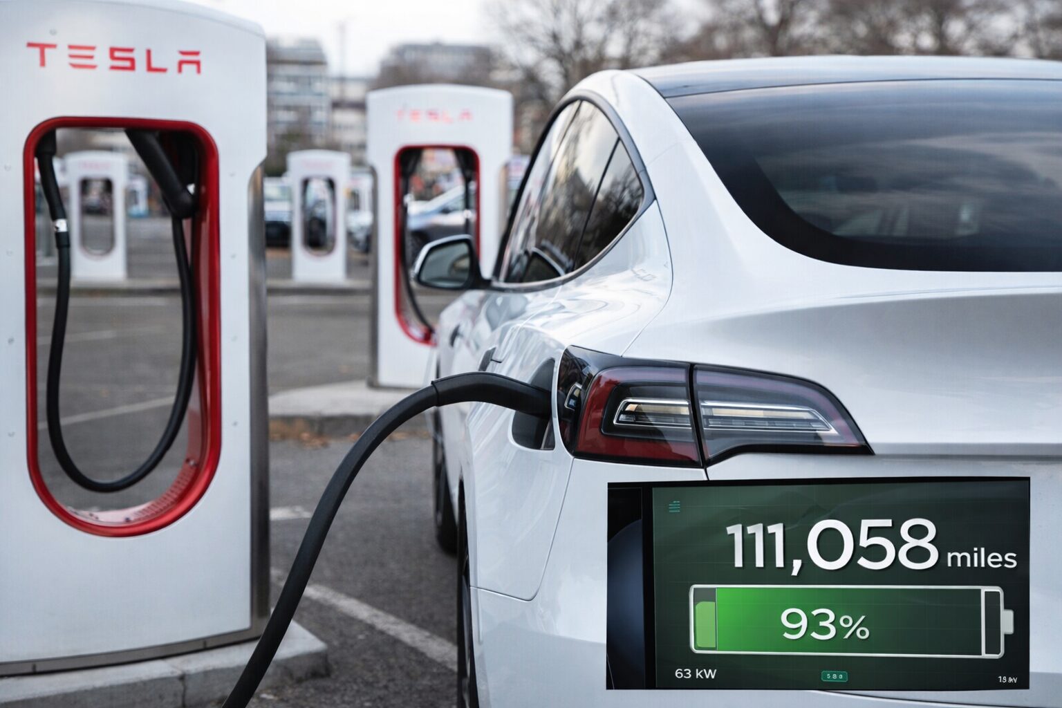 111000 mile tesla model y proves fast charging may not be so bad